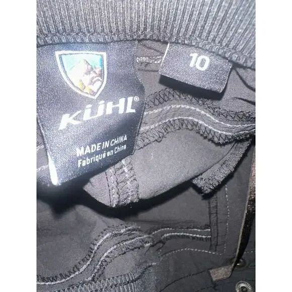 Kuhl Durango Knicker Pants Capri Crop Gray Draw Cord Hiking Bermuda Size 10 - Picture 4 of 7